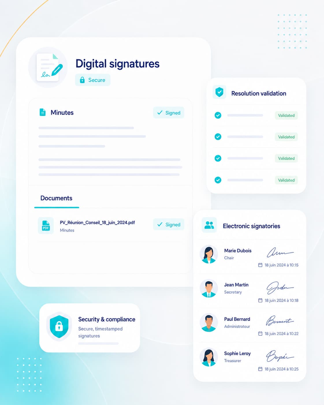 gestion horaire Beenote