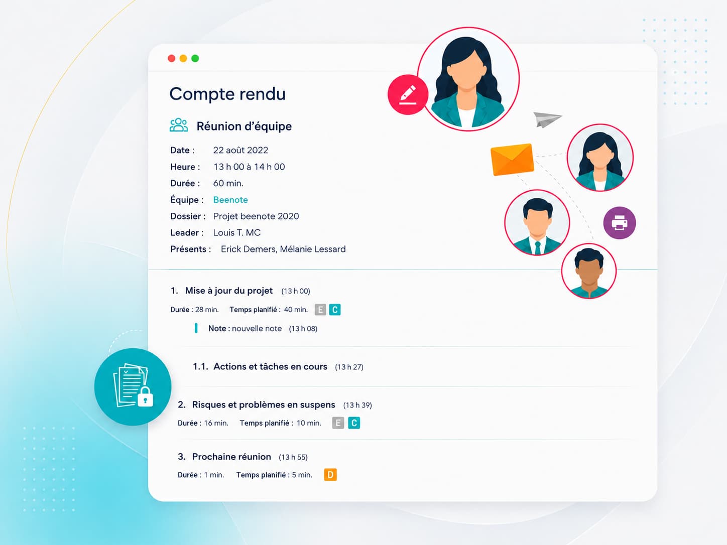compte rendu réunion